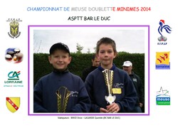 CHAMPIONS DE MEUSE 2014