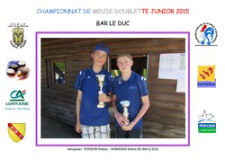CHAMPIONS DE MEUSE 2015