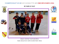 CHAMPIONS DE MEUSE 2016