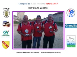 CHAMPIONS DE MEUSE 2017