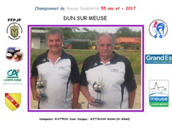 CHAMPIONS DE MEUSE 2017