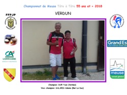 CHAMPIONS DE MEUSE 2018