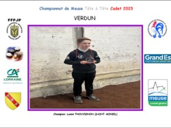 CHAMPIONS DE MEUSE 2023