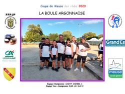CHAMPIONS DE MEUSE 2023